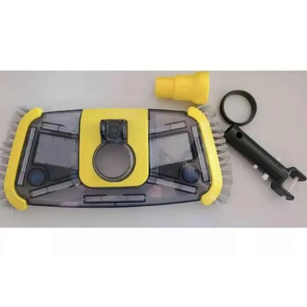 Poolaza 4-piece See Through‎ Rectangular Pool Vacuum Head With Side Brush